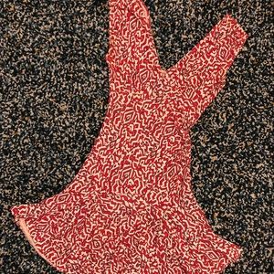 DVF vintage geometric print dress